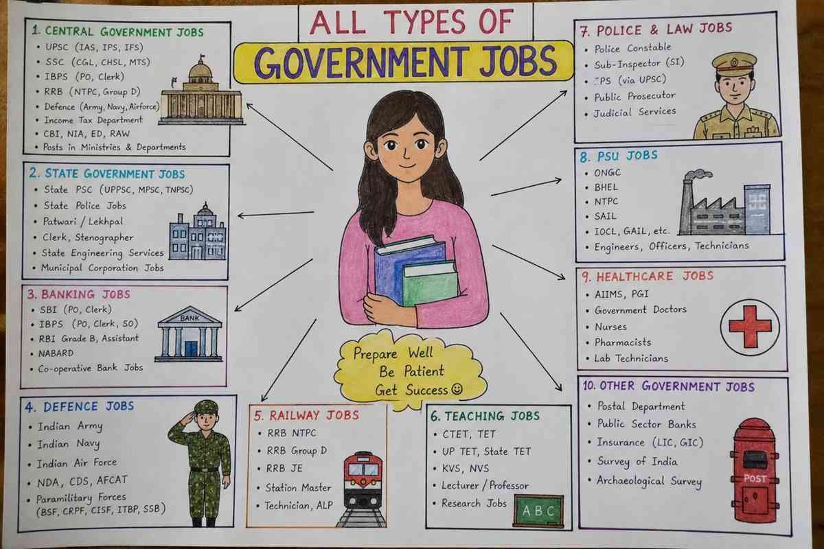 Types of Government Job